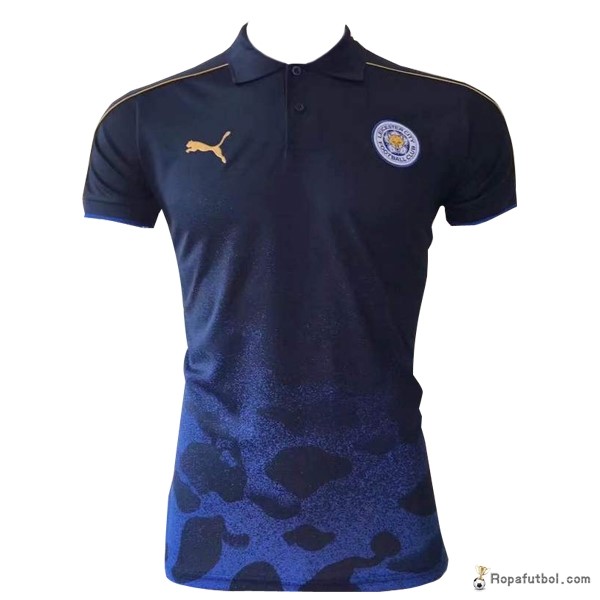 Polo Leicester City 2017/18 Azul